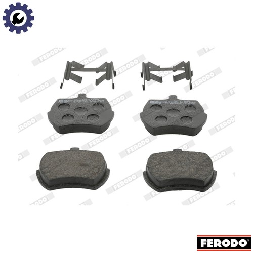 Brake pad set disc - disc,