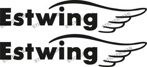 Estwing stickers van power - 2x,