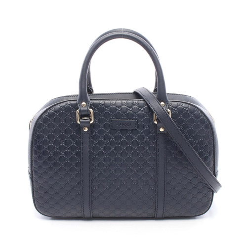 Gucci 2way handbag navy - 2way,