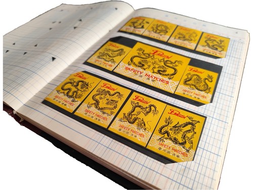 Rare chinese matchbox - chinese, labels