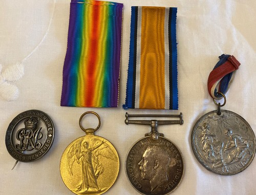 First world war inscribed - world,