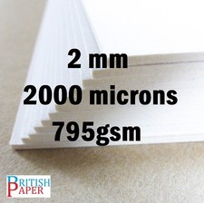 A4 A3 A2 CARD SHEETS BOARD 2mm