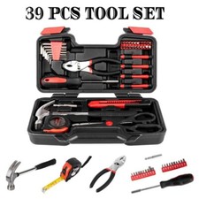 Portable 39pcs Red Basic Tool