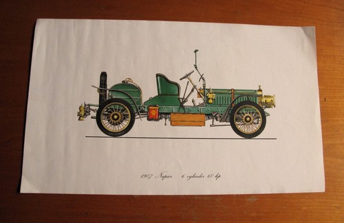 1907 napier cylinder 60hp - napier,,
