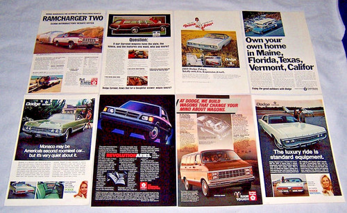 Lot car ads dodge - of, 8