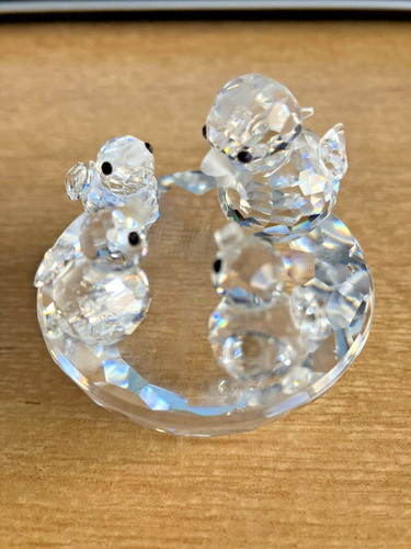 Swarovski crystal birds nest - crystal, nest"