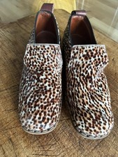 Leopard skin vintage shoes