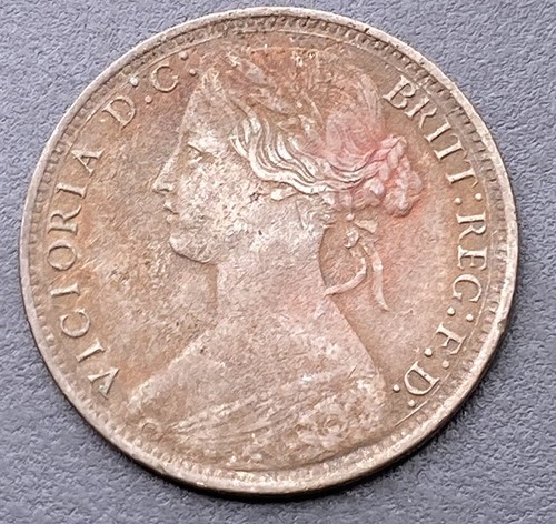 Victoria 1866 penny - 1866, coin