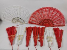 Lace Fans Hand Folding Wedding