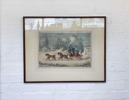 Antique horse engravings - antique,