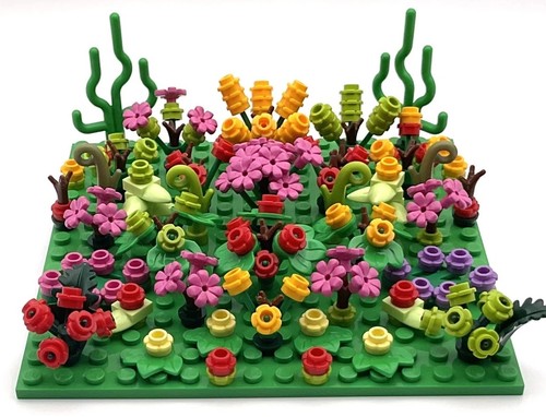 Lego new lime garden plants - lime,