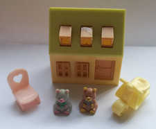 Teddy's Wonderland Vintage Miniature Toys House Accessories bears furniture Xmas
