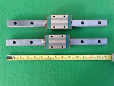 25mm HiWin Linear Bearings 25CAC with 355mm long Rail LGR25H