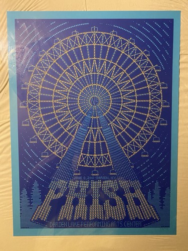 Phish poster darien - poster, ny