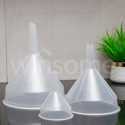Clear plastic funnel kitchen - plastic,