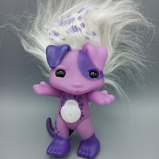 Zelf Purple & White hair tail