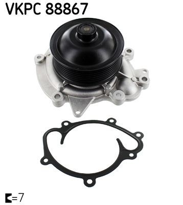 Engine cooling water pump - water,