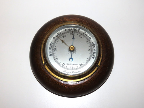 Walker hall aneroid - hall,
