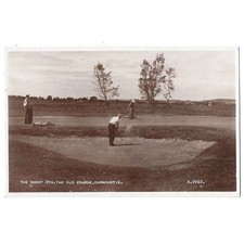 CARNOUSTIE Golf The Short 8th The Old Course RP Postcard by Valentine, Unused