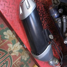 Yamaha FZ1 FZ1 N 2006-2012 genuine OEM Motorcycle Exhaust End Can Pipe exup 