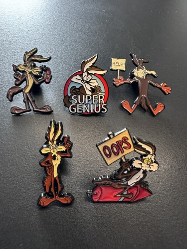 Wile coyote help enamel - e,