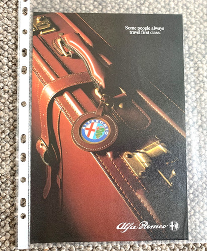 Alfa romeo first - first, class