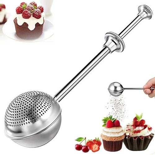 Stainless steel powdered sugar - steel,