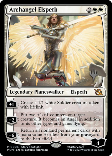 Mtg foil archangel elspeth - archangel,