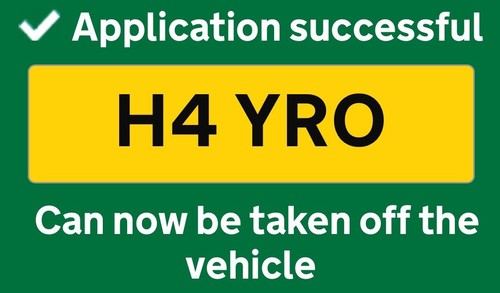 H4yro private number plate - private,