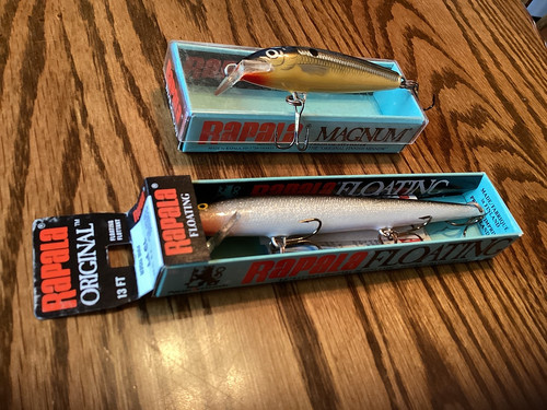 Two rapalas f13 - f13, (silver)