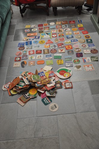 Vintage beer mats job - -, lot