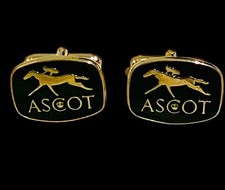 Vintage Cufflinks Ascot Horse