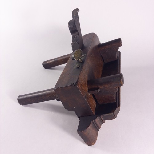 Antique wooden wedge - wooden, plow