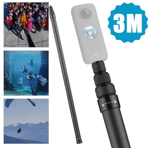 Carbon fiber selfie stick - 3m,
