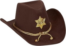 Novelty Felt Cowboy Sheriff'S