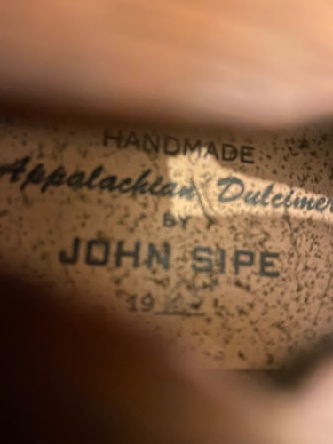 Appalachian dulcimer john sipe - john,