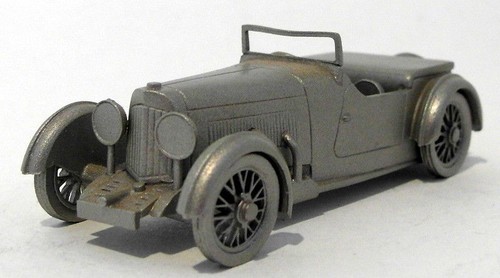 Danbury mint pewter model - pewter, car
