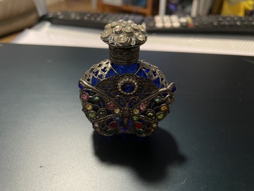 Vintage cobalt blue czech - cobalt,