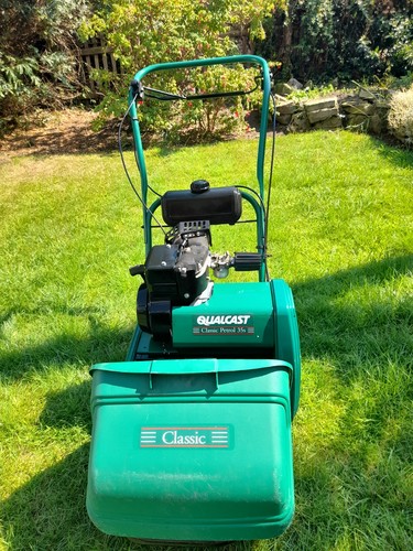 Qualcast 35s lawn mower - lawn, &