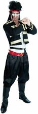 Mens New Romantic Popstar Costume Adult 80s Adam Ant Music Pop Star Fancy Dress