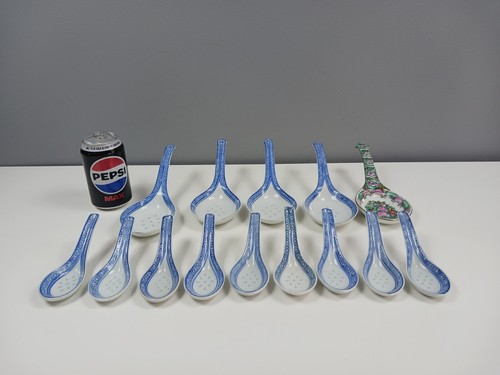 Chinese porcelain spoons - chinese,