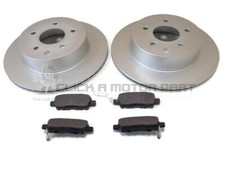 FOR NISSAN X-TRAIL XTRAIL 2.0 2.2 DCi 2.5 SPORT + SVE REAR 2 BRAKE DISCS & PADS