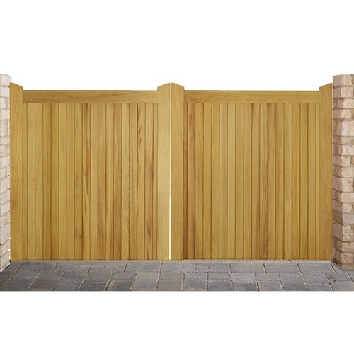 Iroko mortise tenon entrance - iroko, &
