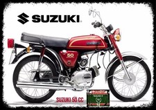 SUZUKI 50CC RED VINTAGE