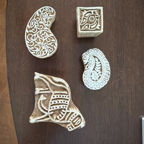 Indian wooden print - , blocks