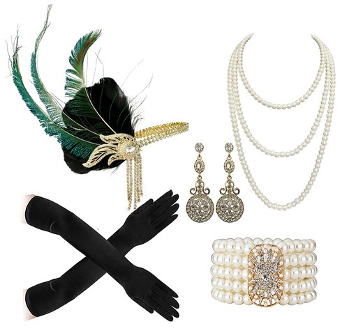 1920s accessories set for - 1920s,