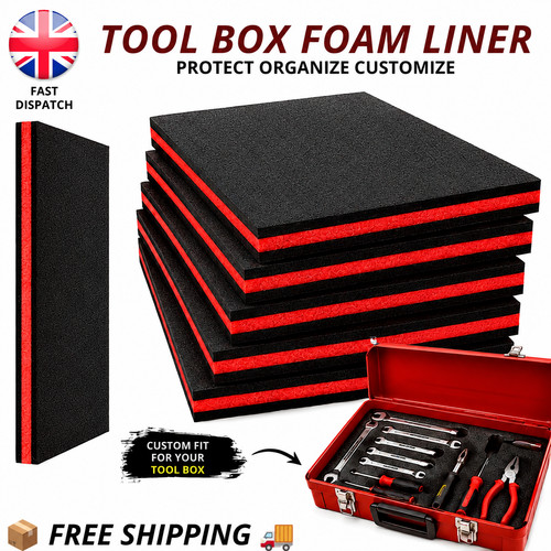 Tool box drawer foam liner - drawer,