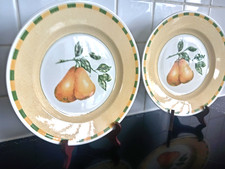2 perfect Churchill Somerset Fruits 24 centimetre plates.