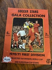 Football Card Packet - EMPTY - OPENED - FKS Soccer Stars - 1970/71