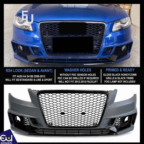 Rs4 style front bumper - rs4,